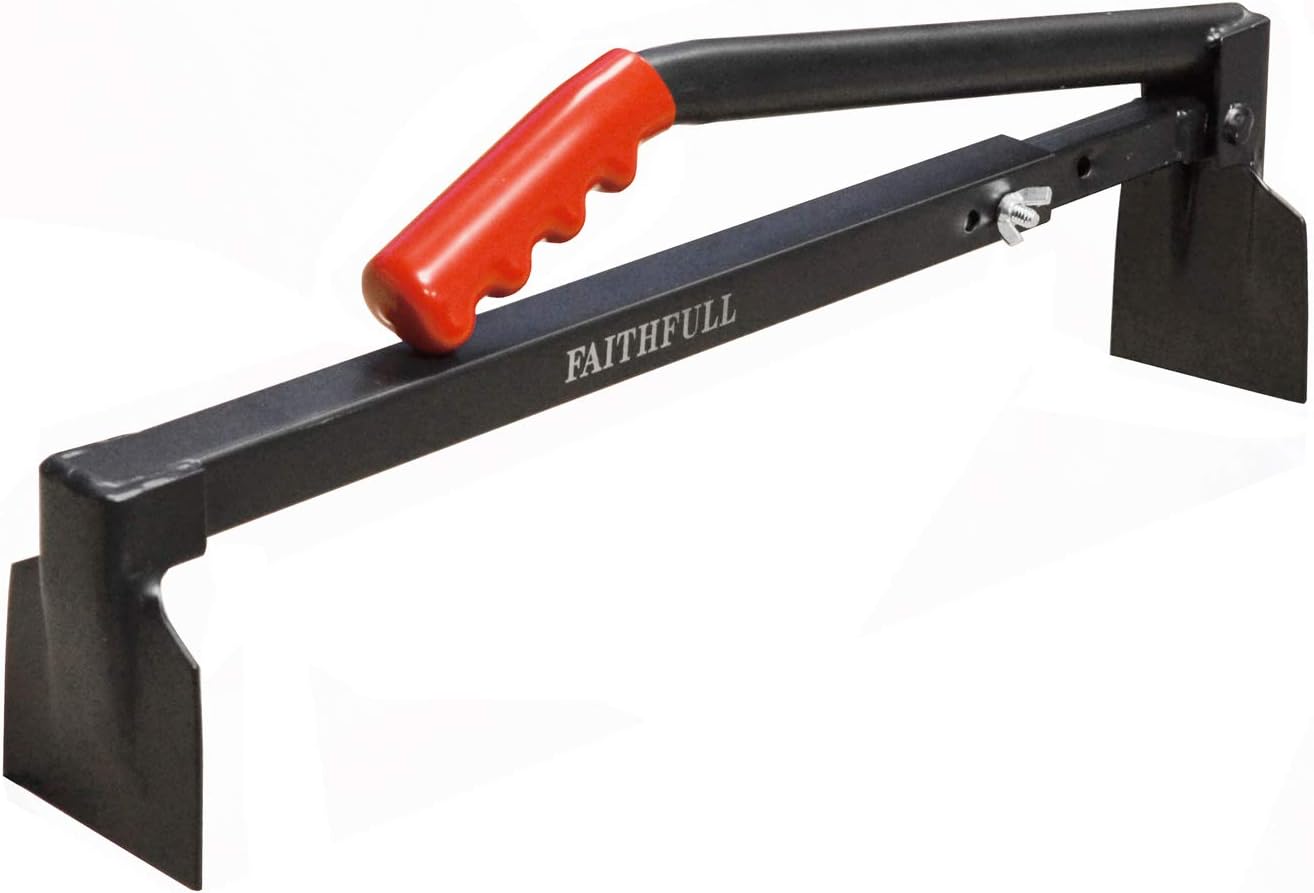 Faithfull Brick Lifter, Black / Red