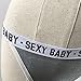 Romacci Women Lingerie Set Sports Letter Printed Bikini Set Thong Briefs Two Piece Underwear Suit