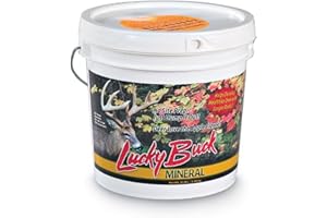 Lucky Buck -PoundM20 Apple Flavored Deer Mineral and Attractant, 20-Pound Bucket, 320 Ounce (Pack of 1)