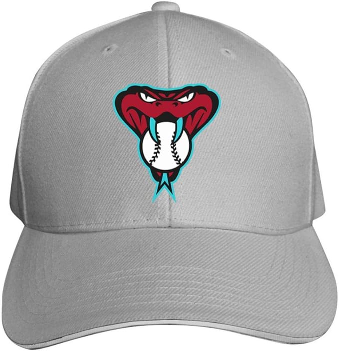 Amazon Lily Shopping Mall メンズキャップ アリゾナダイヤモンドバックス 日除け 紫外線対策 ユニセックス サイズ調整 流行り主題 オリジナル ユニセックス Gray キャップ 通販