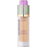 tarte Babassu Foundcealer Dewy Foundation Broad Spectrum SPF 20 Sunscreen &ndash; Foundation &amp; Concealer in 1 with SPF, Vegan Skincare Makeup with Radiant Buildable Medium Coverage, Cruelty Free