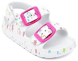 ChayChax Toddler Boys Girls Double Buckle Sandals