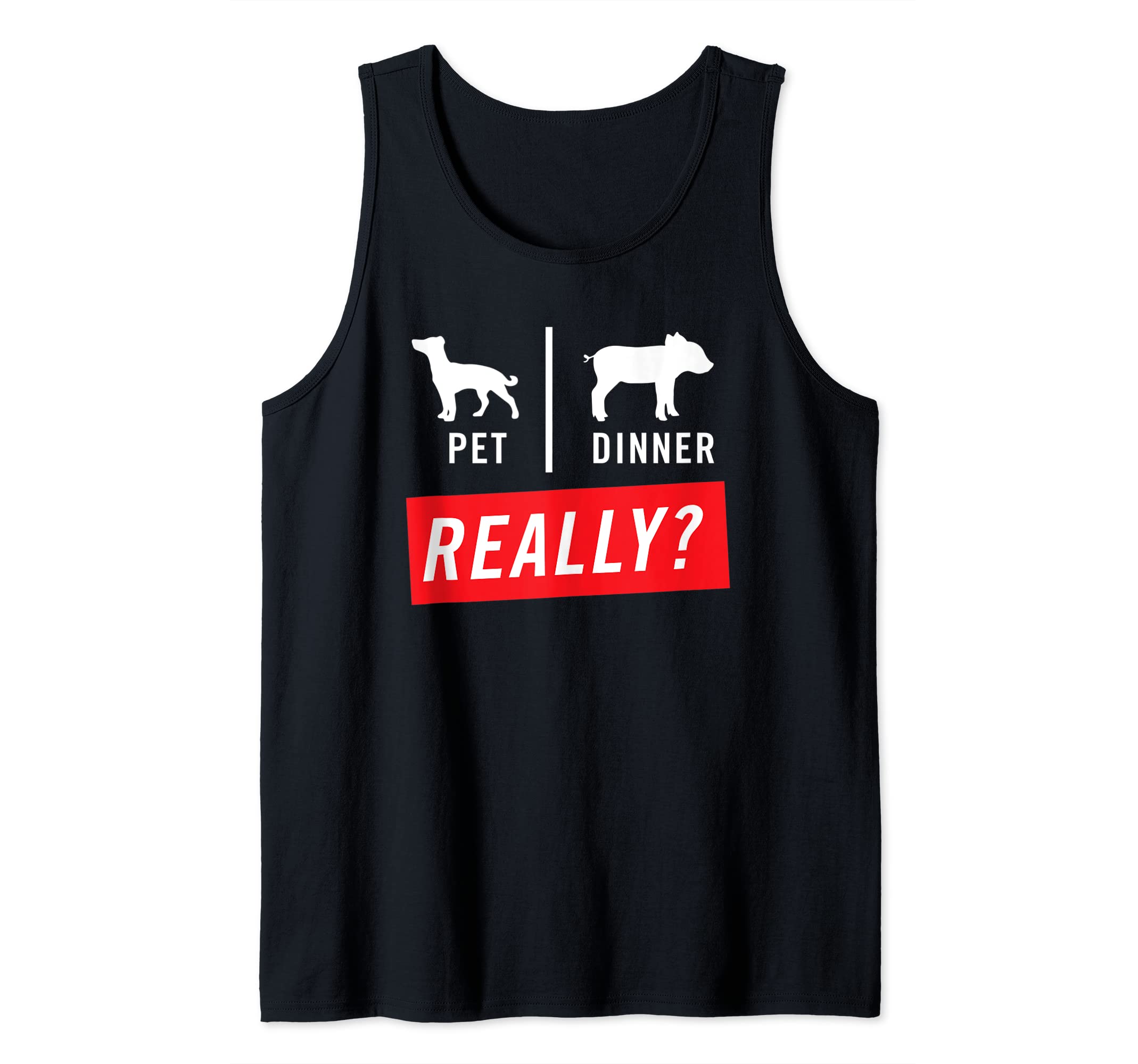Animal Rights Pet Dog Pig Vegan Tank Top