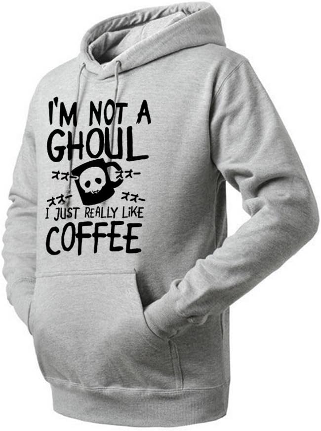 Unisex Tokyo Ghoul I'm Not A Ghoul Coffee Hoodie