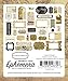 Carta Bella Paper Company CBTR68021 Transatlantic Travel Frames & Tags Ephemera