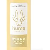 HUME SUPERNATURAL Dry Body Oil Spray - Moisturizing Oil for Dry Skin, After Shower Body Oils for Women and Men, Nourishing, Hydration, Glow, Vanilla Daze, 1-Pack