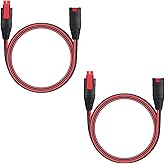 2pcs Battery Charger Extension Cable for NOCO, 10ft/3m GC004 X-Connect Smart Battery Charger Accessories for Genius1/2 G750 G