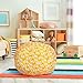 Stuffed Animal Storage Bean Bag - Toy Storage Bag EXTRA LARGE Size 38-inch - Soft Cotton Canvas Plush Toy Organizer - BeanBag Chair for Kids - Great for Covers Plush Toys Towels Clothes