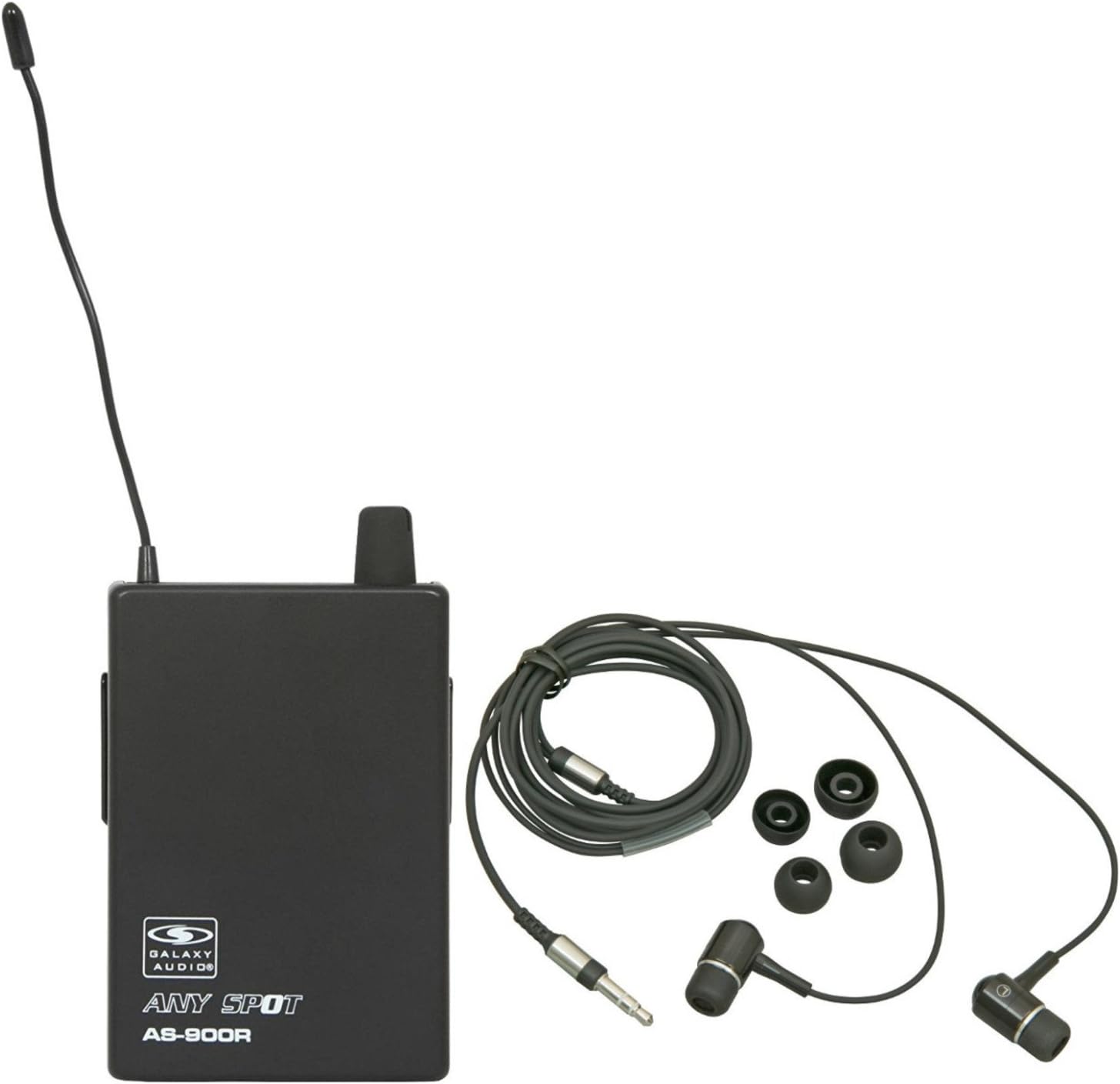 Galaxy Audio 900 SERIES Wireless In-Ear Monitor Receiver Frequency with EB3 Ear Buds Freq N9
