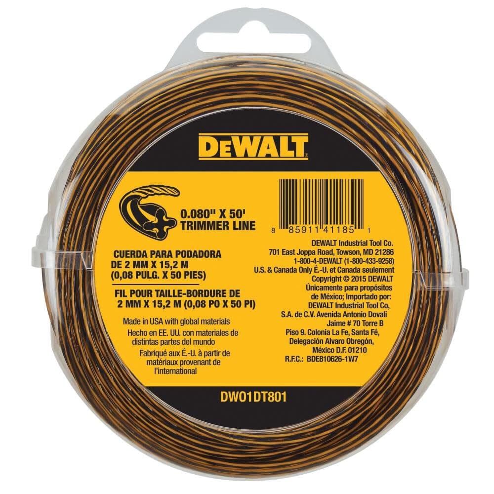 Dewalt Trimmer LINE .080X50FT DWO1DT801