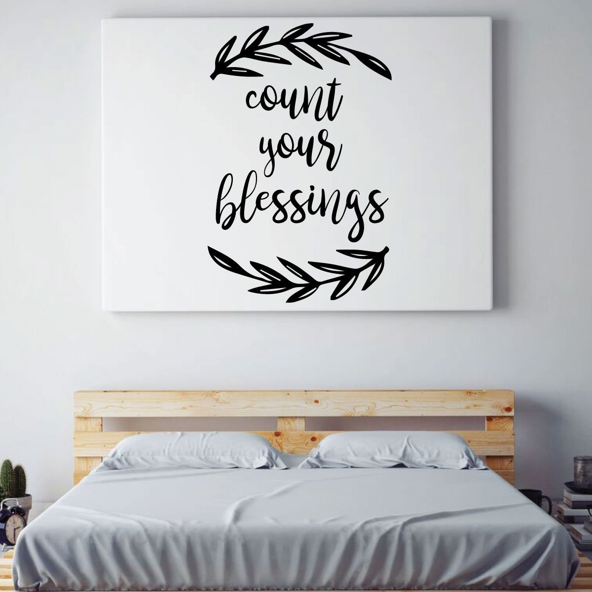 Christian Wall Decal Quote Count Your