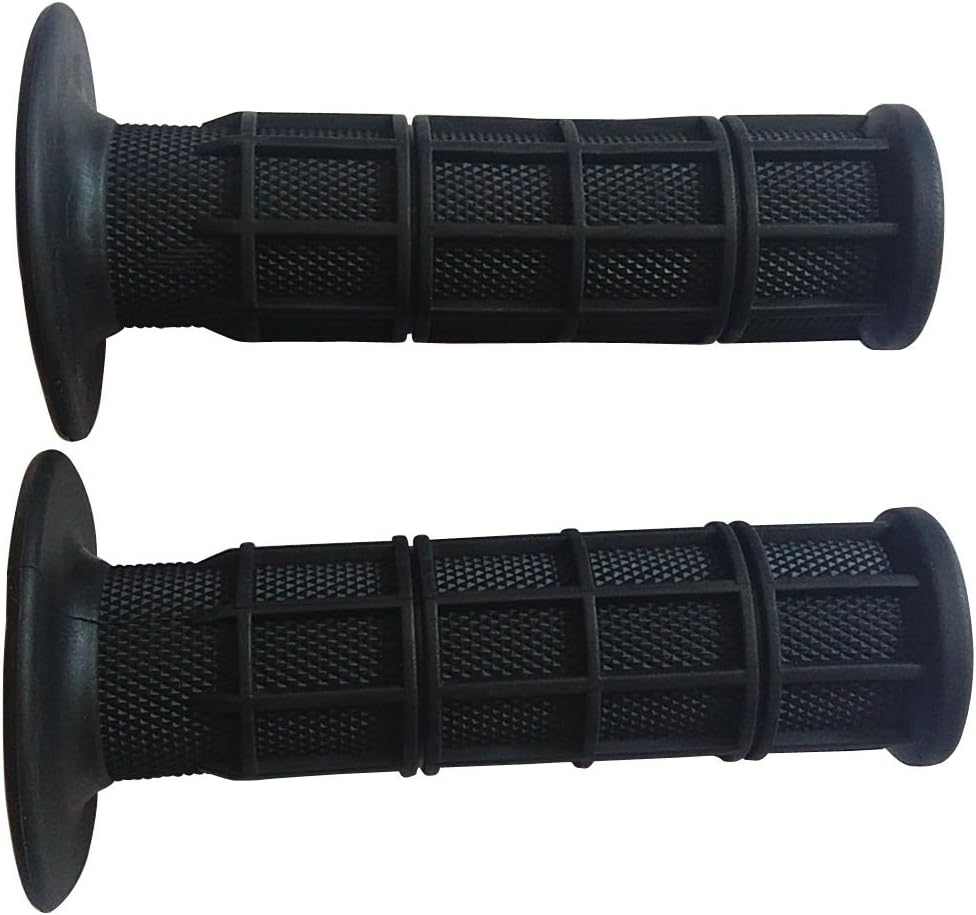 shamofeng 7/8'' 22mm Black Handlebar Grips For ATV: Automotive
