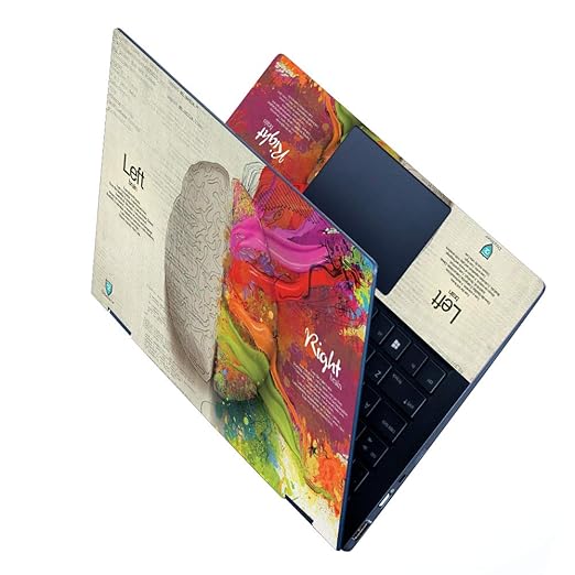 FineArts Full Panel Laptop Skins Upto 15.6 inch No Residue, Bubble