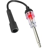iolory Spark Plug Tester,Inline Spark Plug Tester,Armature Diagnostic Detector Tool Straight Boot Ignition Test,Fit for All C