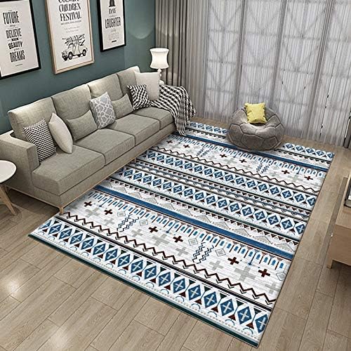 Rug Abstract Modern Area Anti-Skid Rectangle Carpet Easy to Clean Stain Resistant for Living Room Bedroom Indoor Outdoor Mat GTMYUK,C,200x300cm