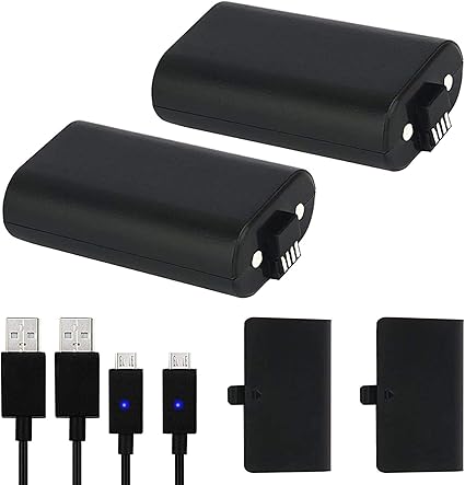 Amazon Xbox Oneバッテリーパック2pcs X 10 Mah Xbox One Xbox One X Xbox One S Xbox One Eliteワイヤレスコントローラー用のledインジケーターライトキット付きxbox One Elite充電式バッテリーおよび5ft Micro Usb充電ケーブル 携帯電話 スマートフォン Amazon Xbox Oneバッテリーパック2pcs X 10 Mah Xbox One Xbox One X Xbox One S Xbox One Eliteワイヤレスコントローラー用のledインジケーターライトキット付きxbox One Elite充電式バッテリーおよび5ft Micro Usb充電ケーブル 携帯電話 スマートフォン