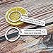 Vadaka Godparent Gifts from Godchild,Godmother Keychain Godfather Keychain Christening Gift for Godmother Godfather Baptism Jewelry Gift for Godmothers Godfather Birthday Gift for Women men (2 Pack)