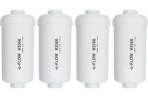 Renami Fluoride Filter, Replacement for Berkey® PF-2® Fluoride and Arsenic Reduction Elements, Compatible with Berkey® Gravity Filtration System, Natural Defluorination Filter Material, Pack of 4