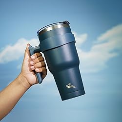Konokyo 30 oz Tumbler with Handle and 2 Straw 2