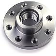 3" Wood Lathe Steel Faceplate Chucks, 1”-8TPI Thread Woodworking Accessories Tools