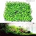Anleo Artificial Aquarium Ornament Aquatic Grass Lawn Turf/Underwater Plastic Green Plant for Home Office Saltwater Freshwater Tropical Fish Tank Decorations