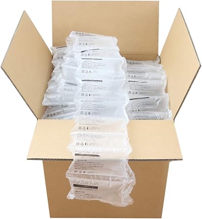 Amazon Co Jp Fuzin Air Box Air Cushioning Material Gap Filling Pillow 7 9 X 3 9 Inches 0 X 100 Mm Boxed Approximately 215 Pieces Office Products