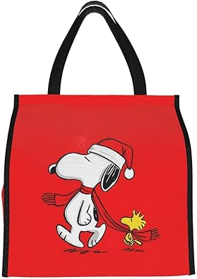 Amazon スヌーピー Snoopy エコバッグ 大 買い物バッグ カゴバッグ ポケッタブルバッグ カゴバッグ コンビニ用 超大容量 便利 雑貨 人気 38cm 33cm 24cm Banzie シューズ バッグ
