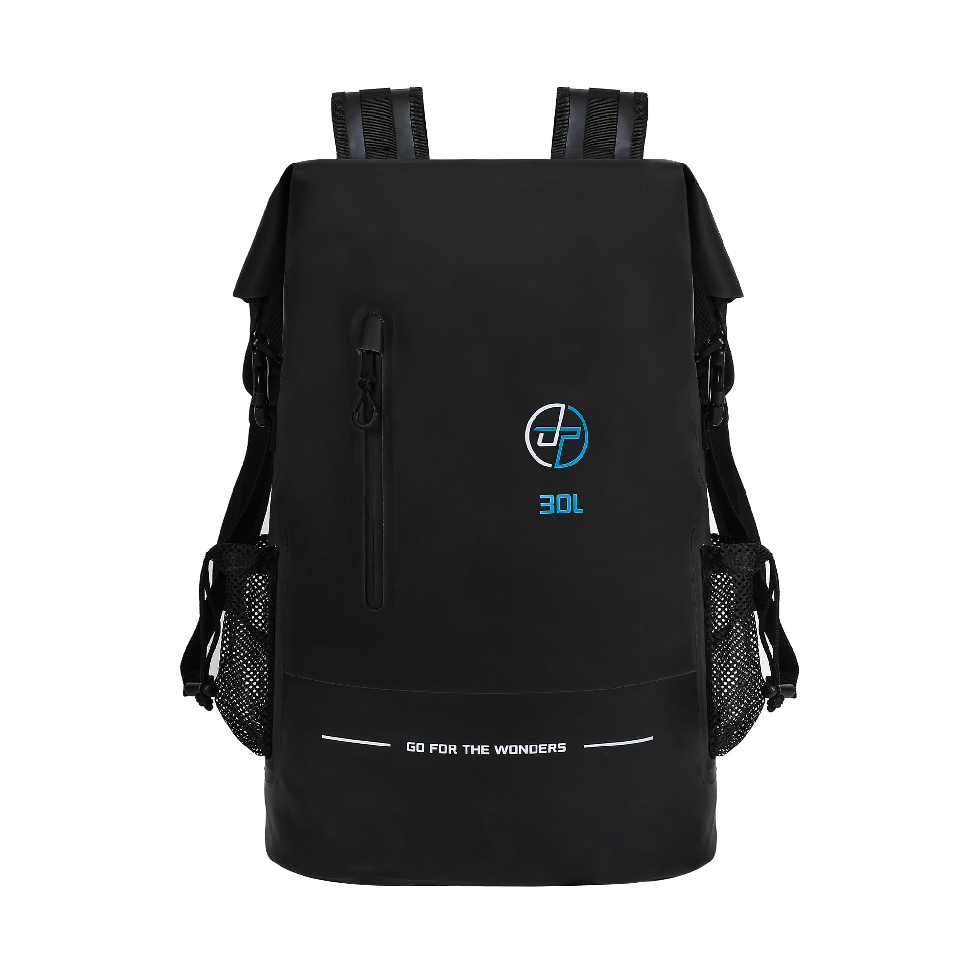Photo 1 of UPWELL 30L Waterproof Dry Bag Boating Backpack for Travel Hiking Camping Kayaking Hiking Swimming Floating Submersible Dry Bag Black