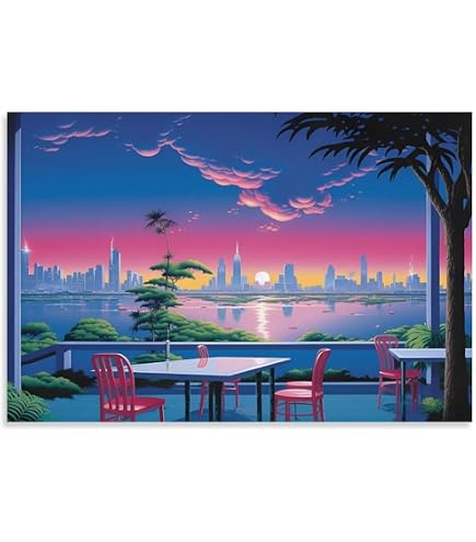 Amazon.com: トライエックス TriX TX-1856 Poster Hiroshi Nagai/BLUE