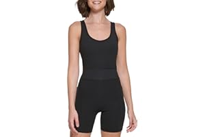 Calvin Klein Performance Womens Bike Short Romper UnitardBike Short Romper Unitard