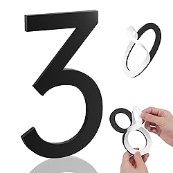 8 Inch House Numbers, Self-adhesive House Number