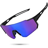 STORYCOAST Polarized Sports Sunglasses for Men Women,Driving Fishing Cycling Mountain Bike Sunglasses UV400 Protection