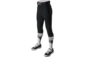 EvoShield Youth Salute Baseball Uniform Pants - Open Bottom and Knicker Style - Pinstripe and Solid