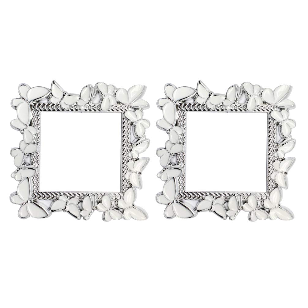 2Pcs Stickers Light Decor Wall Decals Decorative Covers for Bath Room Bedroom Living Room White