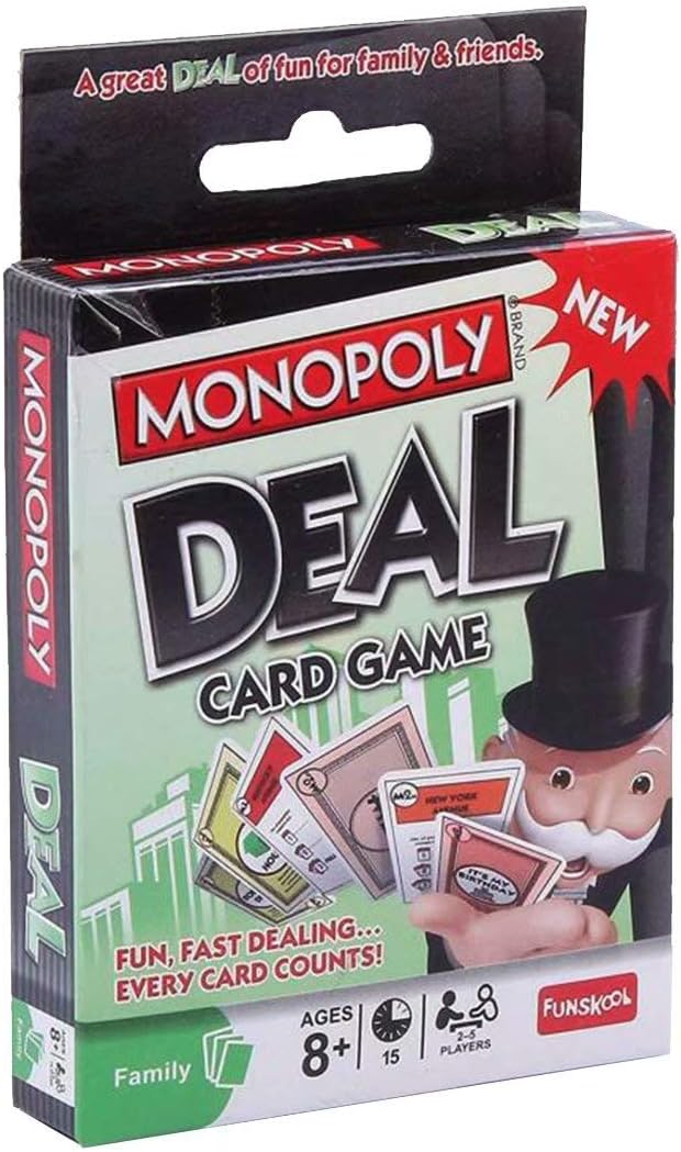 Hpparty Monopoly Deal Card Game, Fun Puzzle Games