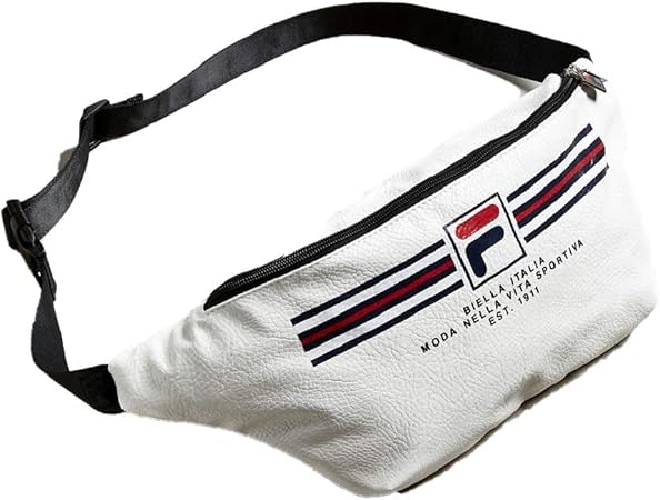 Amazon Com Fila Xl Biella Italia Sling Bag White Luggage Travel Gear