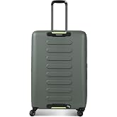 Hedgren GRIP LARGE Expandable Spinner Luggage &ndash; Durable Polycarbonate with TSA Lock, Double-Coil Zippers, 4 Spinner Wheels &amp; Multiple Handles - 29" (Olive)