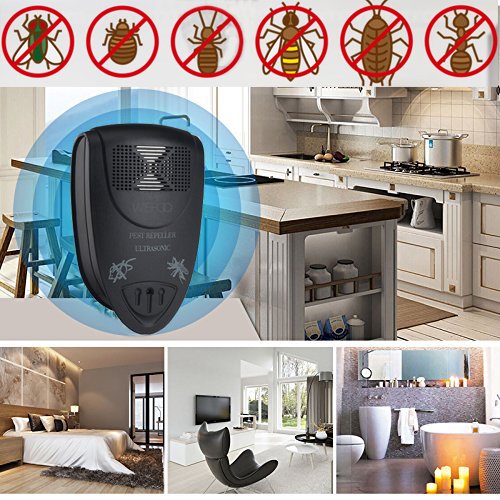 Pest Control Ultrasonic Repellent — Electronic Pest Repeller Plug in for Bugs and Insects - Mice Repellent to Repel and Prevent Mouse, Ant, Mosquito, Spider, Rodent, Roach,Child and Pets Safe Control