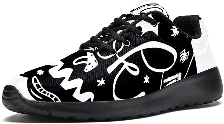 skull tennis shoes