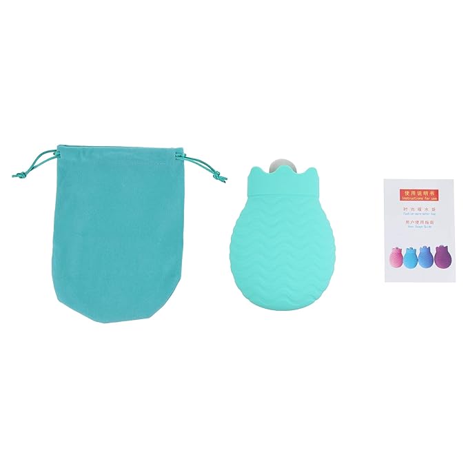 Botella de agua caliente, alivia dolores y dolores, ayuda a dormir ...