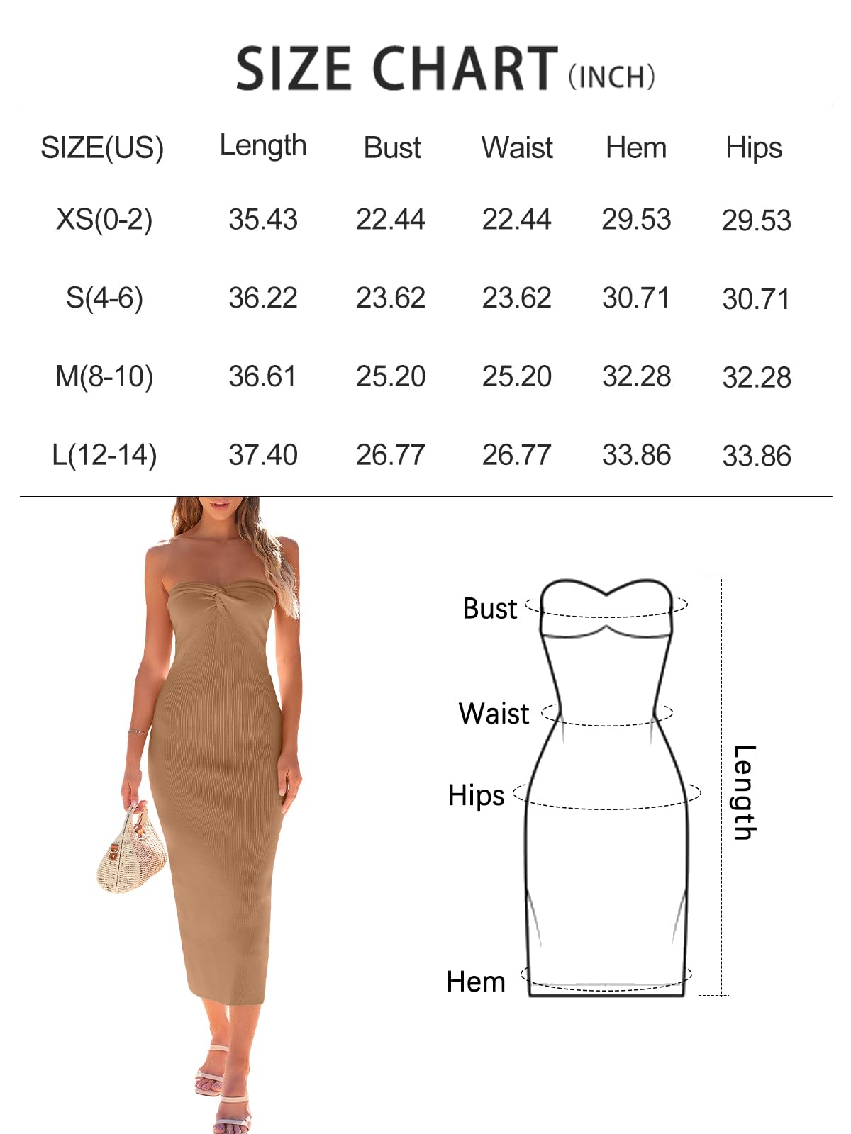 LILLUSORY Women 2025 Summer Spring Corset Bodycon Midi Vacation Sun Dresses Sexy Baby Bridal Shower Wedding Long Maxi Beach Graguation Birthday Party Cocktail Cute Clothes Trendy Outfits White S - Image 6