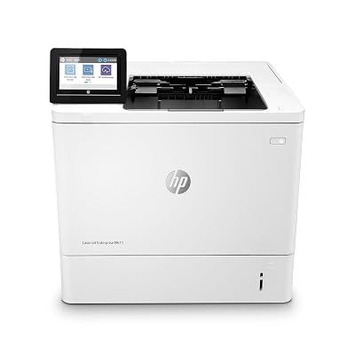 HP LaserJet Enterprise M611dn Monochrome Printer with Built-in Ethernet & 2-Sided Printing (7PS84A) White