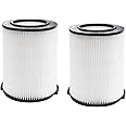 Standard Wet/Dry Vac VF4000 Filter Replacement Compatible with Ridgid 72947 Vacs 5-20 Gal Shop Vac Also fits Craftsman 17816, Husky 6-9 Gal WD5500 WD0671 RV2400A RV2600B,2 Pack