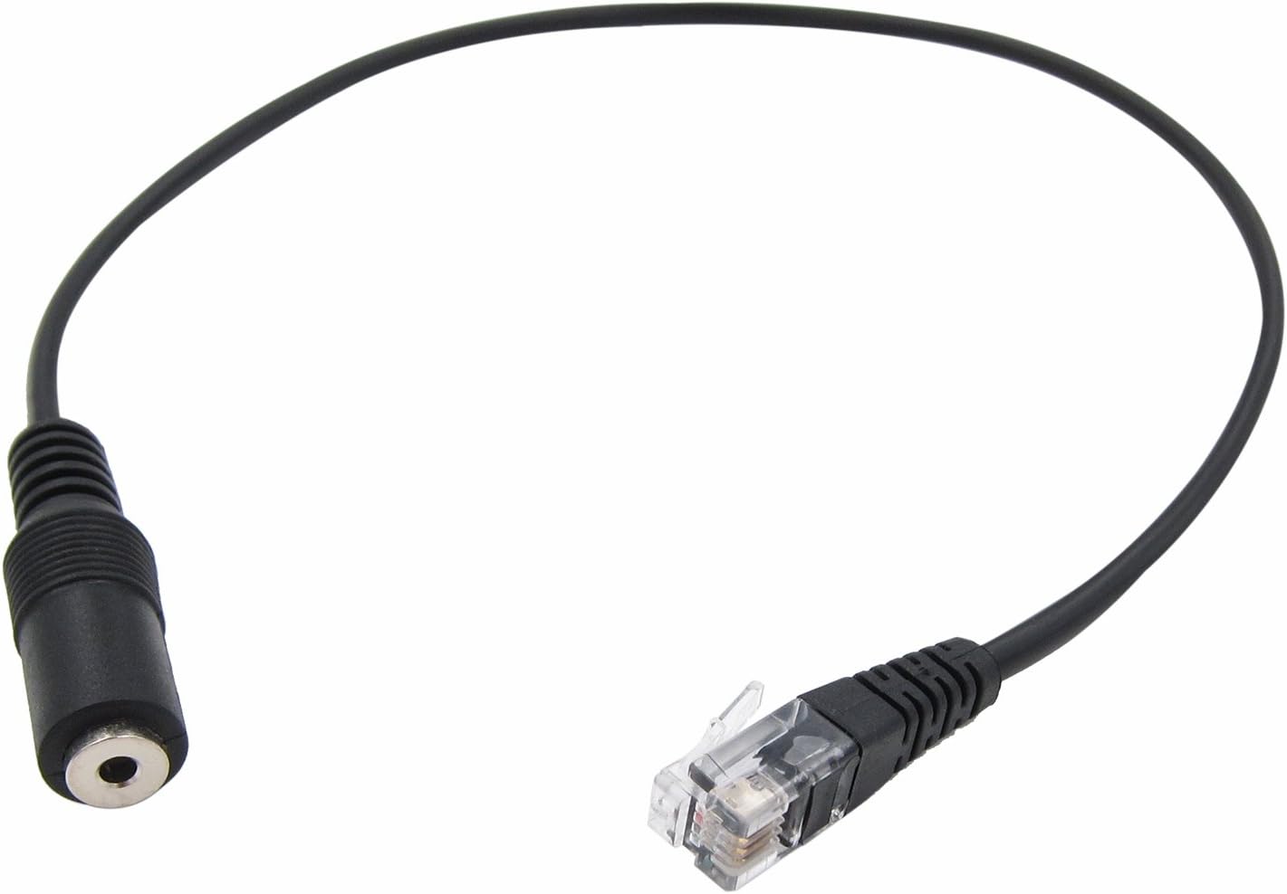 2.5mm Headset to ONLY Cisco Phone Adapter - 2.5mm to RJ9/RJ10 Converter for Cisco Unified Telephone IP Phones 7940 7941 7942 7971 8841 8851 etc