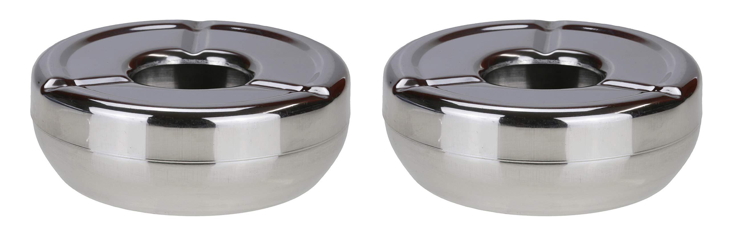 Bambelaa! Ashtray Sturdy design Lid for outdoors Wind ashtray Design ashtray Storm ashtray Stainless steel (2)