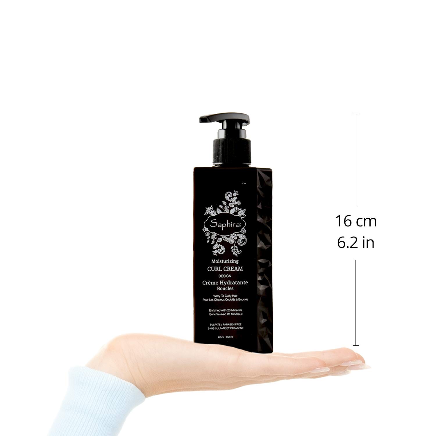 Amazon Com Saphira Divine Curl Cream 8 5 Oz Luxury Beauty