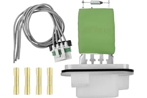 A-NAFTULY 973-434 HVAC Blower Motor Resistor Kit Compatible with 2004-2012 Chevy Colorado, 2004-2012 GMC Canyon, 2003-2006 Chevy SSR Replaces 15218254