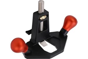 Router Plane for Woodworking, Portable Jointer Planer, Router Plane with Anodic Oxidation Treatment for Fine and Accurate Woo