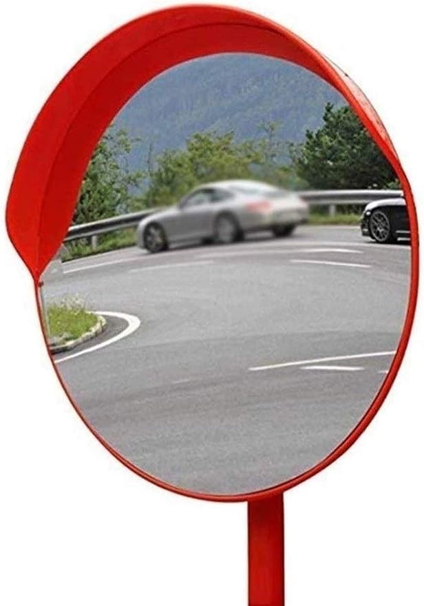 Verkehrsspiegel 30 Cm - Konvexer Weitwinkel-Sicherheitsspiegel Für Ecken & Einfahrten