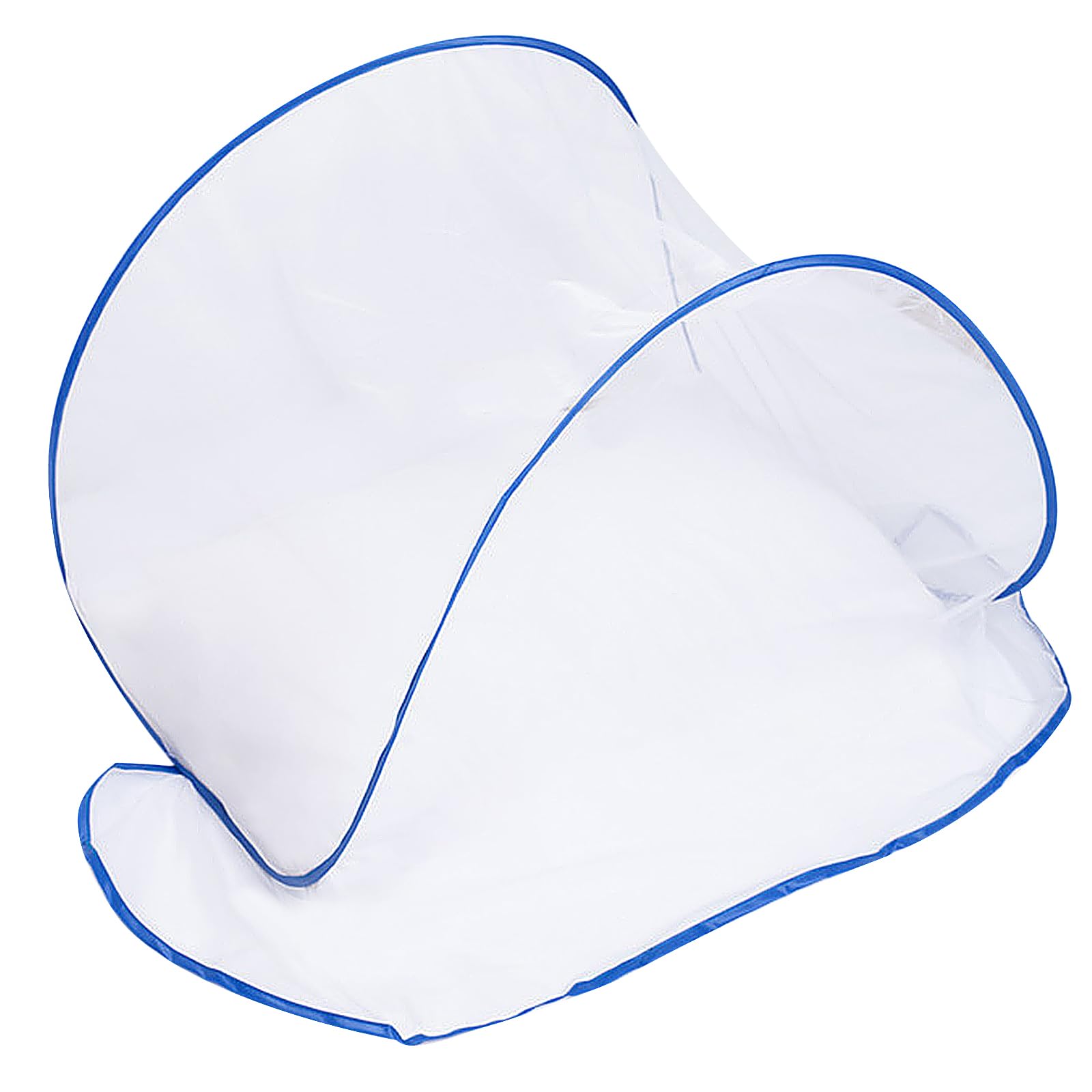 Mosquito Net, Foldable Mini Mosquito Net for Head, Ultralight Pop-Up Mosquito Tent for Bedding Camping Traveling Patio, Free Installation Antimosquito Cover, Portable Insect Nets, Easy Set Up (Blue)